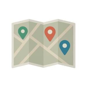 Interactive map icon